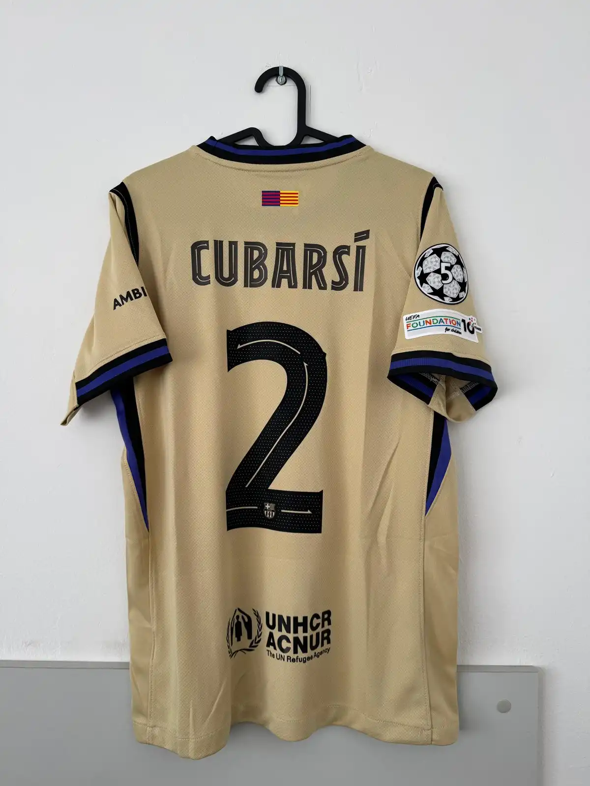 Barcelona 2025/26 gostujuci dres CUBARSI #2 - veličina S - dostupno na stanju