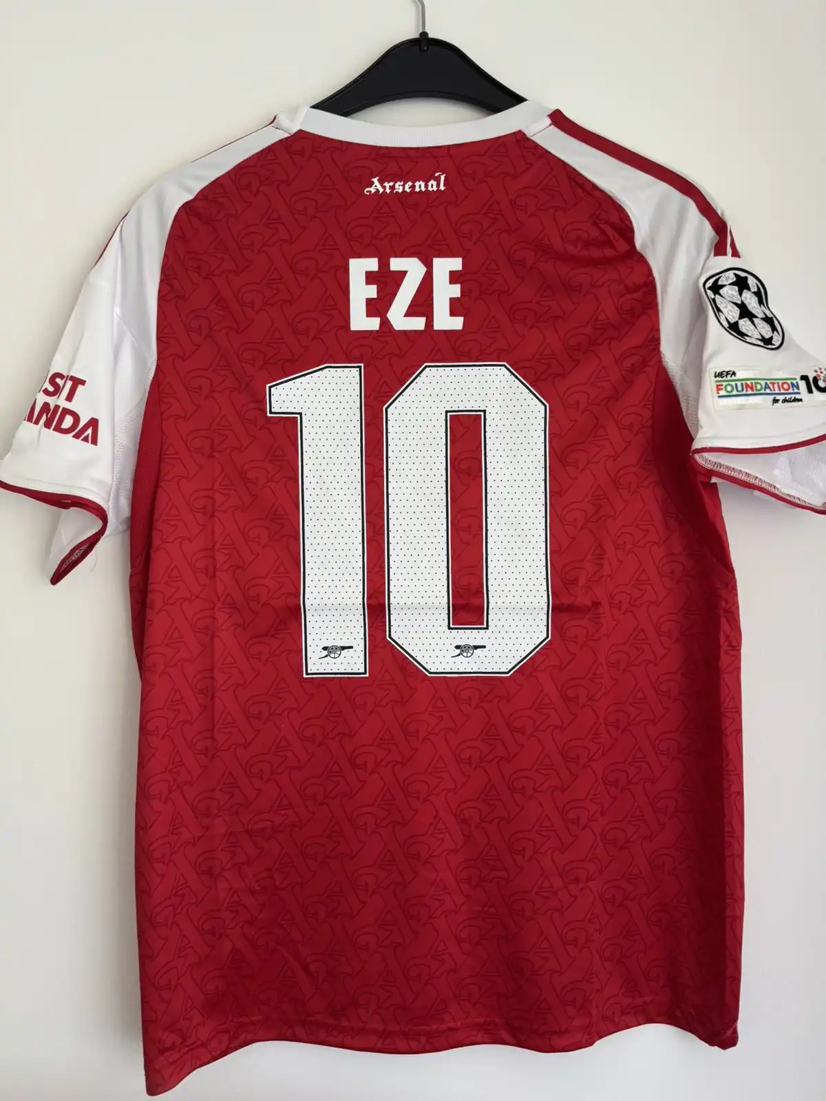 Arsenal 2025/26 domaci dres EZE #10 - veličina S - dostupno na stanju