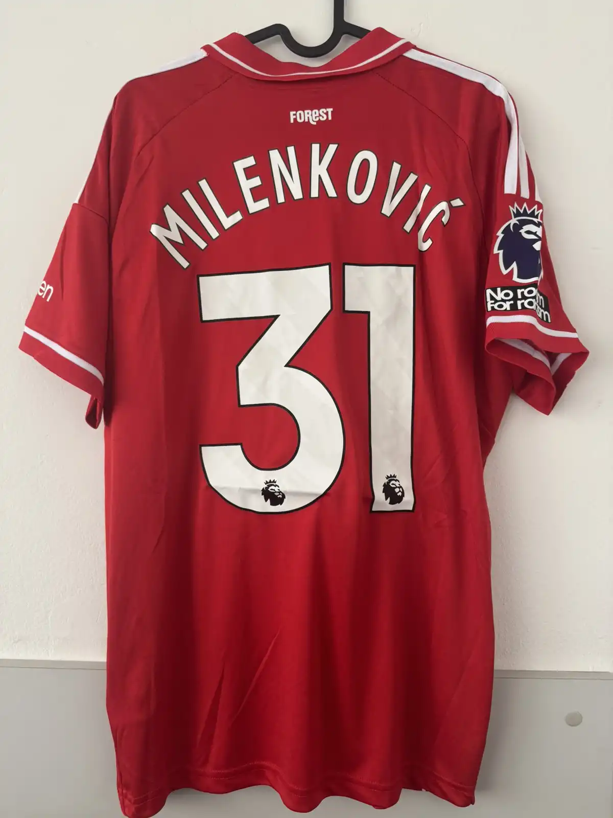 Nottingham Forest 25/26 domaci dres MILENKOVIC #31 - veličina M - dostupno na stanju