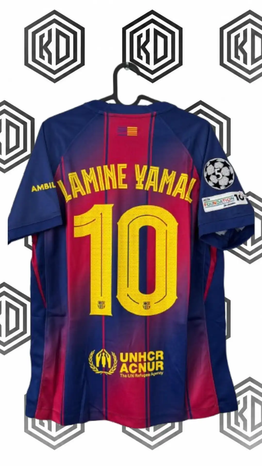 Barcelona 25/26 domaci dres LAMINE YAMAL #10 - veličina 3XL - dostupno na stanju
