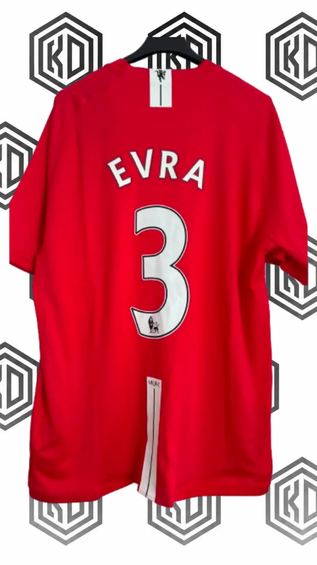 Manchester United 08/09 domaci dres EVRA #3 - veličina 2XL - dostupno na stanju