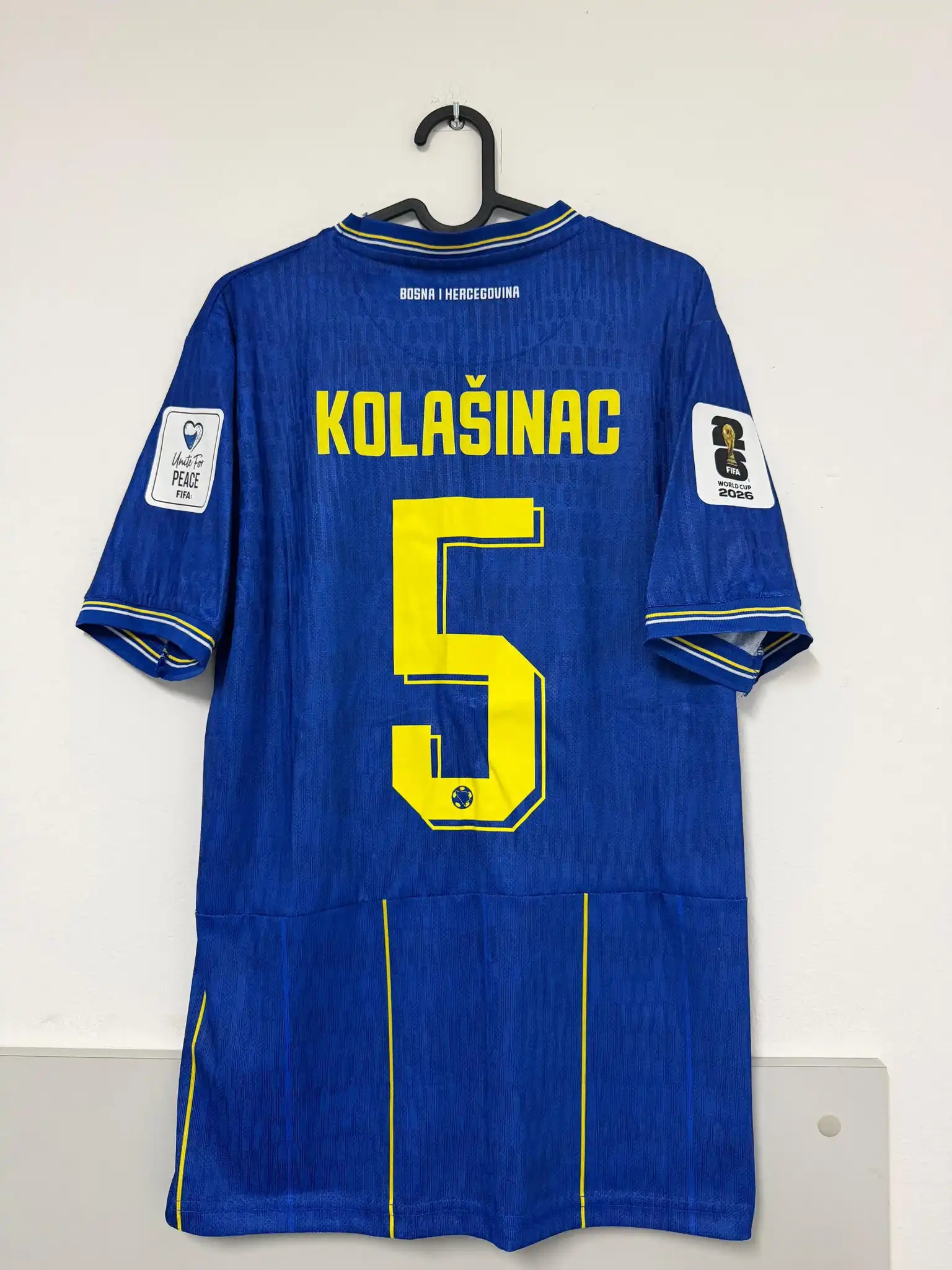 BiH 2026 domaci dres KOLASINAC #5 - veličina M - dostupno na stanju