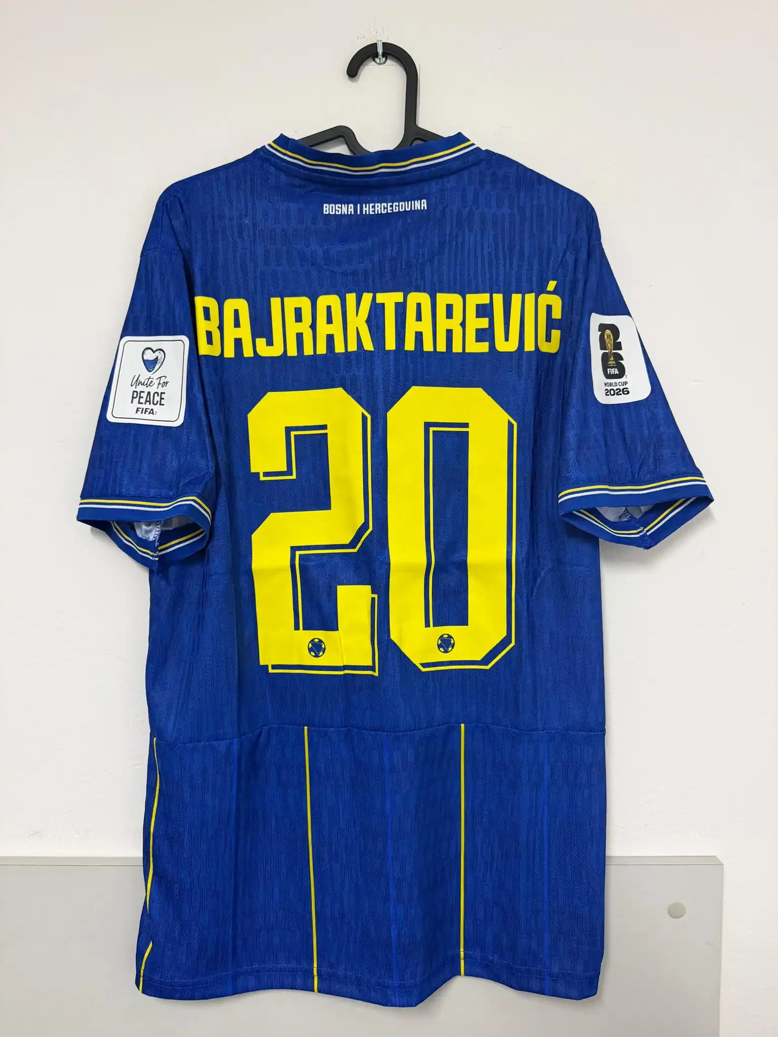 BiH 2026 domaci dres BAJRAKTAREVIC #20 - veličina M - dostupno na stanju