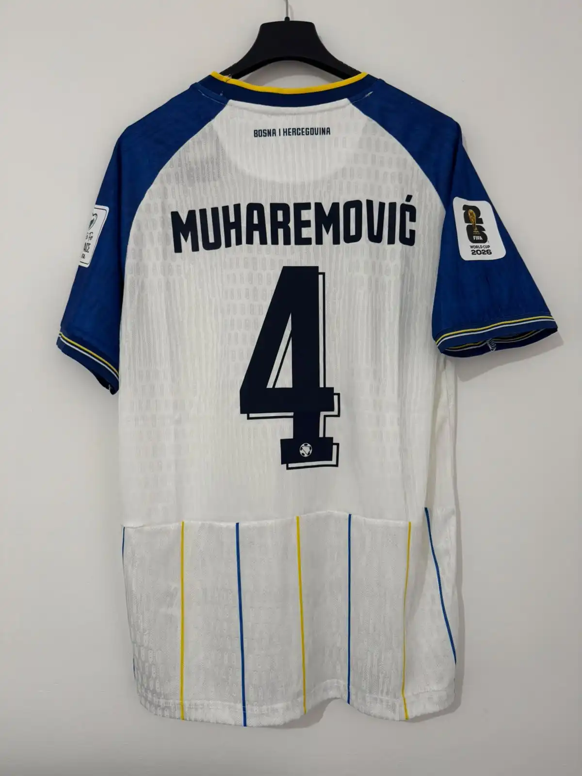 BiH 2026 gostujuci dres MUHAREMOVIC #4 - veličina L - dostupno na stanju