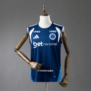 Dres Trening majica bez rukava Cruzeiro 26/27 – sa svim sponzorima tamnoplava