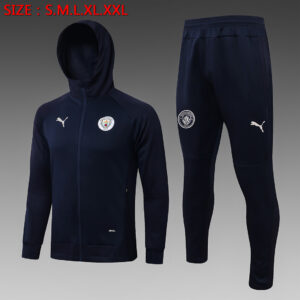 Dres Komplet s kapuljačom Manchester City 21/22 – safirnoplavi