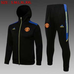Dres Komplet s kapuljačom Manchester United 21/22 – crni, Liga prvaka