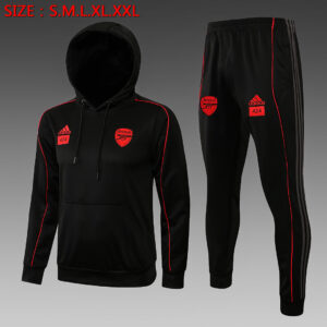 Dres Komplet s kapuljačom Arsenal 21/22 – crni