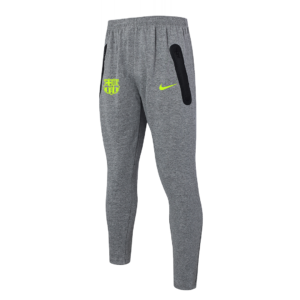Dres Komplet s kapuljačom Barcelona 24/25 – sivi, zeleni detalji