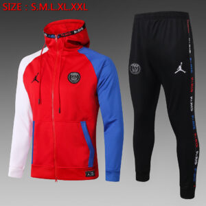 Dres Komplet s kapuljačom Jordan 20/21 – crveni