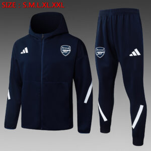 Dres Komplet s kapuljačom Arsenal 25/26 – plavi