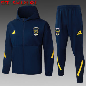 Dres Komplet s kapuljačom Boca Juniors 25/26 – safirnoplavi