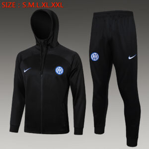 Dres Komplet s kapuljačom Inter Milan 24/25 – crni