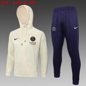 Dres Komplet s kapuljačom PSG 23/24 – boje kajsije