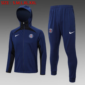 Dres Komplet s kapuljačom PSG 22/23 – safirnoplavi
