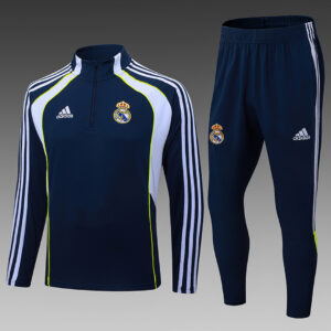 Dres Trening komplet Real Madrid 25/26 – tamnoplavi, retro izdanje