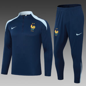 Dres Trening komplet Francuska 24/25 – tamnoplavi