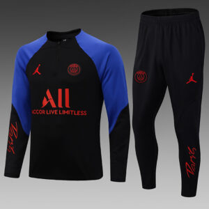 Dres Trening komplet PSG Jordan 22/23 – crni, plavi detalji