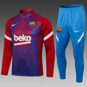 Dres Trening komplet Barcelona 21/22 – crveni, plavi detalji