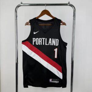 Dres NBA dres Portland Trail Blazers 2026 crni – Morant, broj 1
