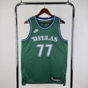 Dres NBA dres Dallas Mavericks 2026 retro zeleni – Doncic, broj 77