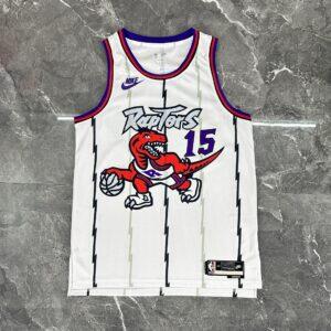 Dres NBA dres Toronto Raptors 2026 retro bijeli – Carter, broj 15