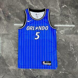 Dres NBA dres Orlando Magic 2026 gostujući plavi – Banchero, broj 5