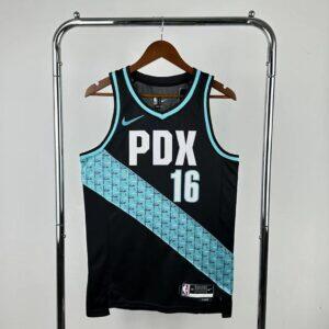 Dres NBA dres Portland Trail Blazers 2026 gradska edicija – Yang Hansen, broj 16
