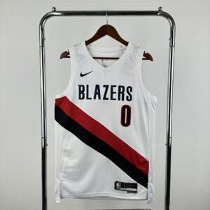 Dres NBA dres Portland Trail Blazers 2026 domaći bijeli – Lillard, broj 0