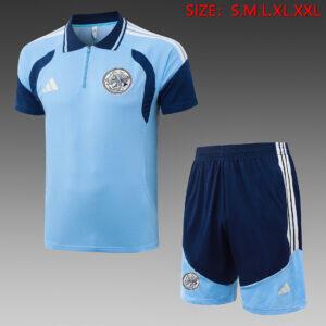 Dres Polo majica Ajax 26/27 – svijetloplava
