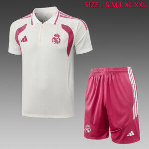 Dres Polo komplet Real Madrid 26/27 – bež