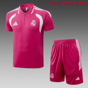 Dres Polo komplet Real Madrid 26/27 – ružičasti