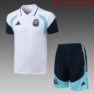 Dres Polo komplet Argentina 26/27 – bijeli
