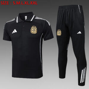 Dres Polo majica Argentina 25/26 – crna