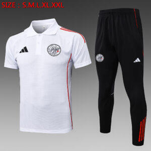 Dres Polo majica Ajax 25/26 – bijela