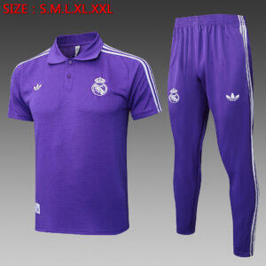 Dres Retro polo majica Real Madrid 25/26 – ljubičasta