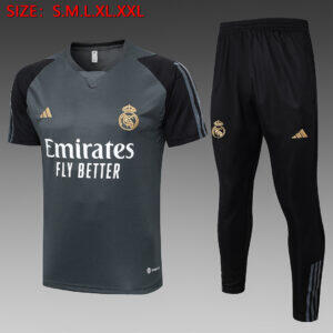 Dres Komplet Real Madrid 23/24 – tamnozelena majica kratkih rukava i duge hlače