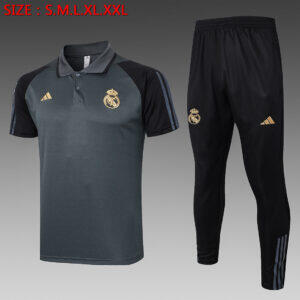 Dres Polo majica Real Madrid 23/24 – tamnosiva