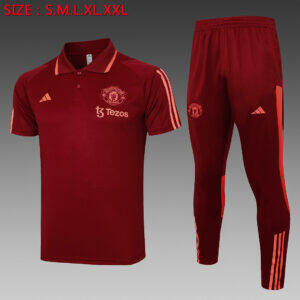 Dres Polo majica Manchester United 23/24 – bordo