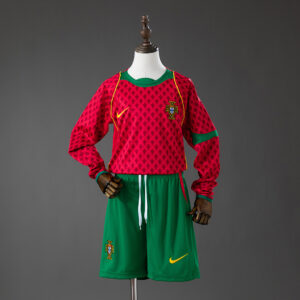 Dres Dječiji komplet – Portugal domaći retro dugi rukavi 2004