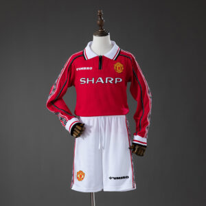 Dres Dječiji komplet – Manchester United domaći retro dugi rukavi 98/99