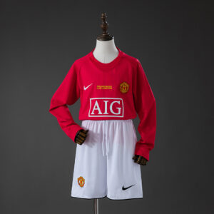 Dres Dječiji komplet – Manchester United domaći retro dugi rukavi 07/08