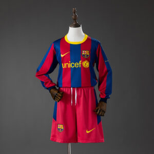 Dres Dječiji komplet – Barcelona domaći retro dugi rukavi 10/11