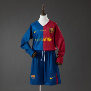 Dres Dječiji komplet – Barcelona domaći retro dugi rukavi 08/09