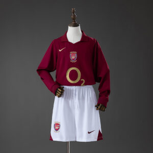 Dres Dječiji komplet – Arsenal domaći retro dugi rukavi 05/06