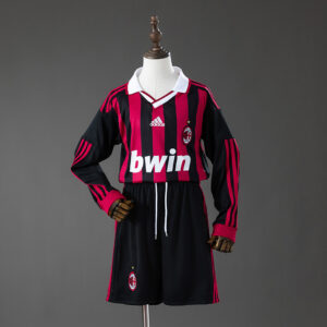 Dres Dječiji komplet – AC Milan domaći retro dugi rukavi 09/10