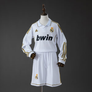 Dres Dječiji komplet – Real Madrid domaći retro dugi rukavi 11/12